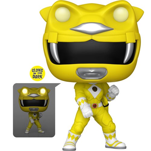Mighty Morphin Power Rangers: The Movie Yellow Ranger GITD Funko Pop! Vinyl Figure #1781