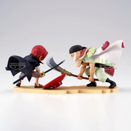 One Piece Edward Newgate vs. Shanks WCF Log Stories Mini Figure