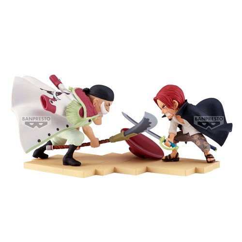 One Piece Edward Newgate vs. Shanks WCF Log Stories Mini Figure