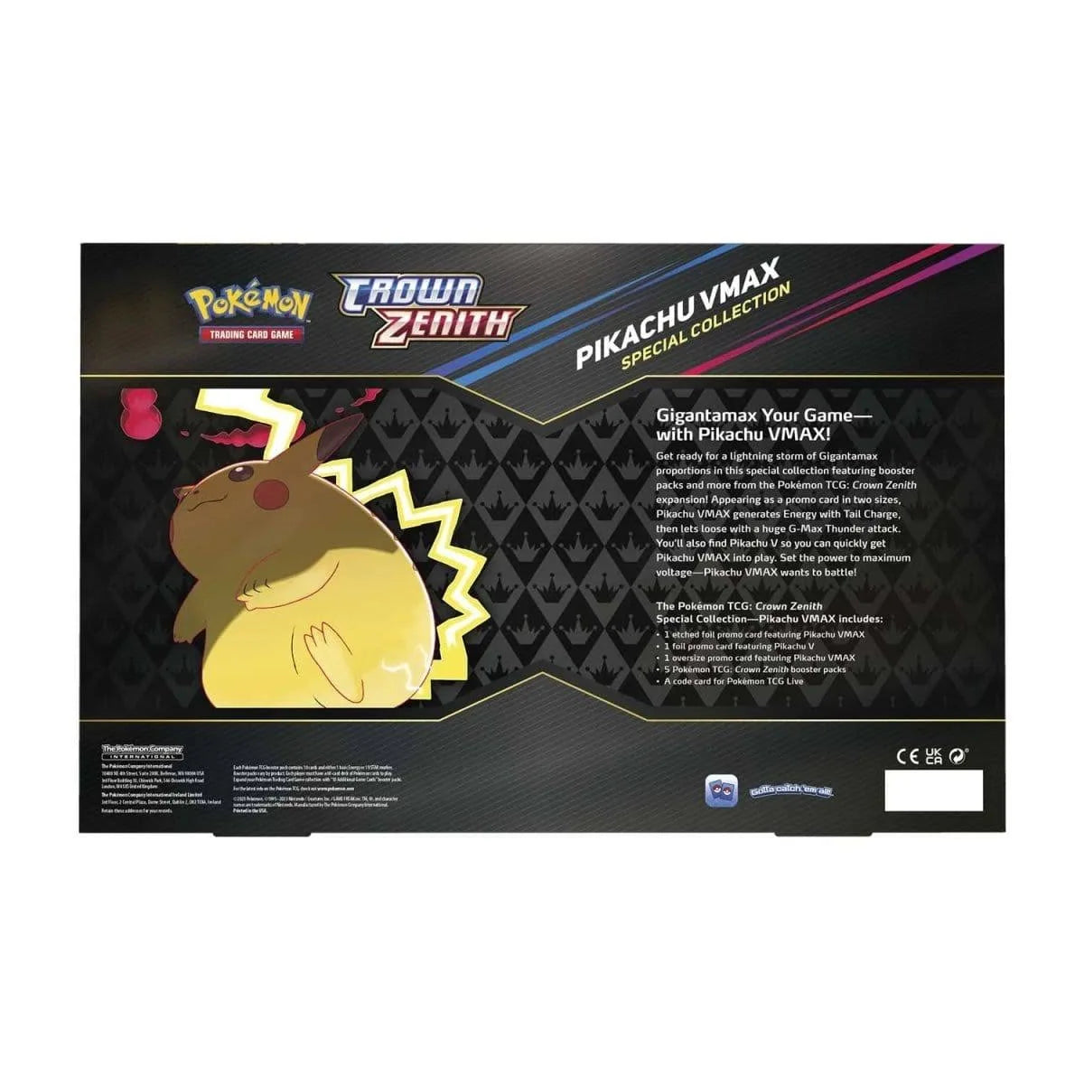 Pokemon TCG: Pikachu VMAX Special Collection Box