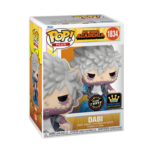 (Preorder May 2025) My Hero Academia Dabi (Chase GITD Edition) Funko Pop! Vinyl Figure Plus #1834 - Specialty Series