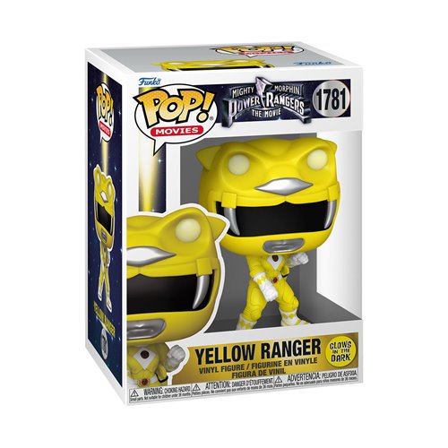 Mighty Morphin Power Rangers: The Movie Yellow Ranger GITD Funko Pop! Vinyl Figure #1781