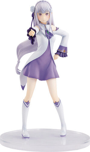 Re Zero Starting Life in Another World Emilia Kadowawa Collection Light Statue