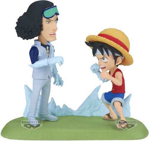 (Preorder July 2025) One Piece WCF Mini Figure Log Stories Luffy vs Kuzan