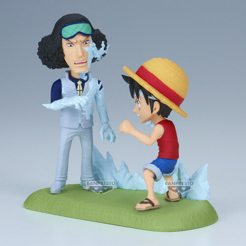 (Preorder July 2025) One Piece WCF Mini Figure Log Stories Luffy vs Kuzan
