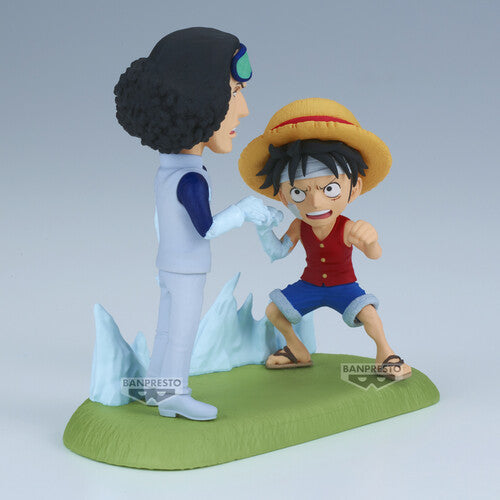 (Preorder July 2025) One Piece WCF Mini Figure Log Stories Luffy vs Kuzan