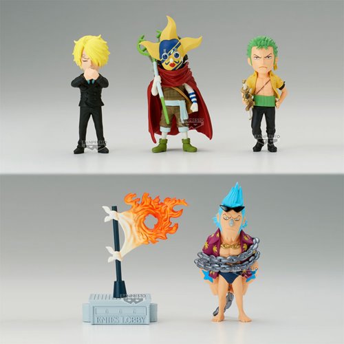 (Preorder May 2025) One Piece Enies Lobby 2 WCF Mini-Figure Set of 5