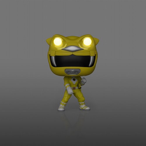 Mighty Morphin Power Rangers: The Movie Yellow Ranger GITD Funko Pop! Vinyl Figure #1781