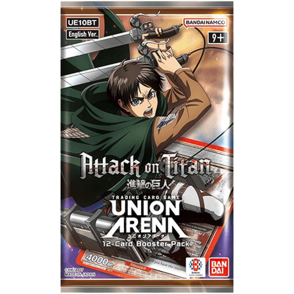(Preorder 8/29) Union Arena TCG: Attack on Titan Booster Pack (UE10BT)