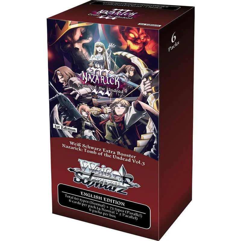 (Coming Soon) Weiss Schwarz: Nazarick: Tomb of the Undead Vol.3 Extra Booster Box