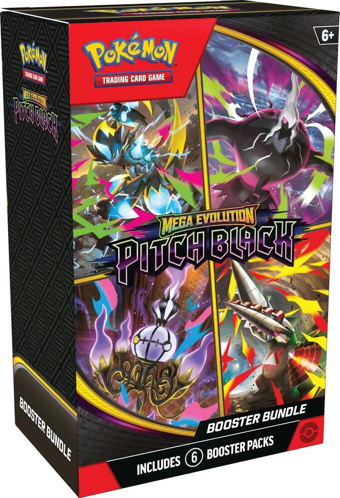 ( Preorder 7/17 ) Pokemon TCG: Mega Evolution - Pitch Black Booster Bundle