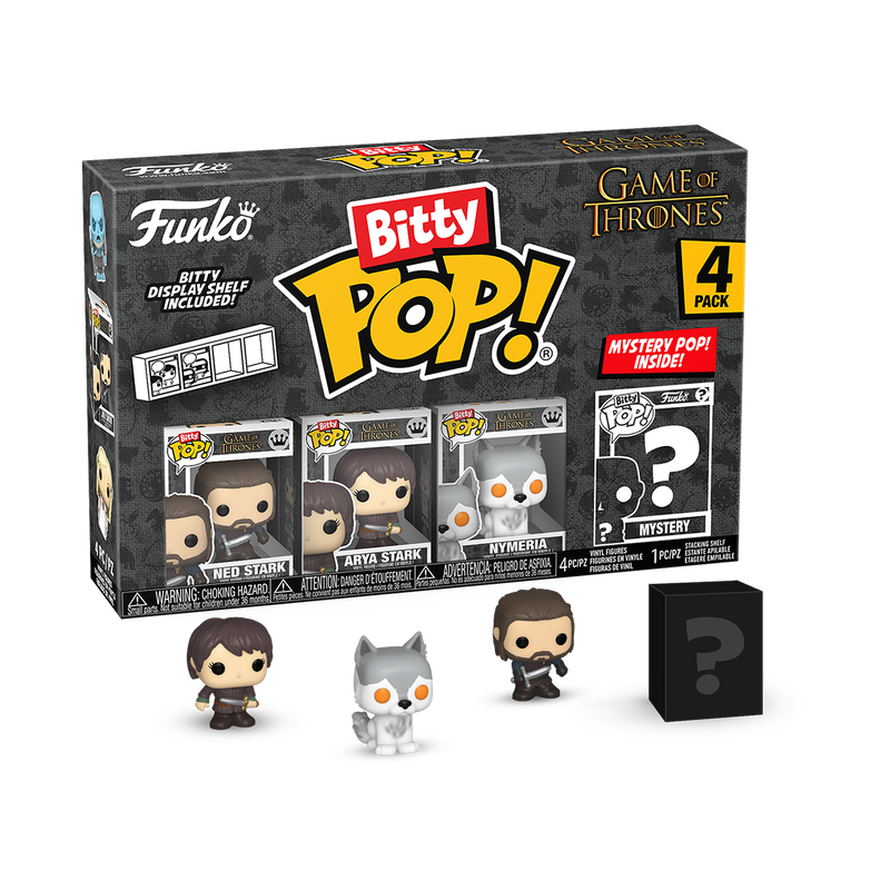 Game of Thrones (Ned Stark) 4-Pack Funko Bitty Pop! Figures Series 3