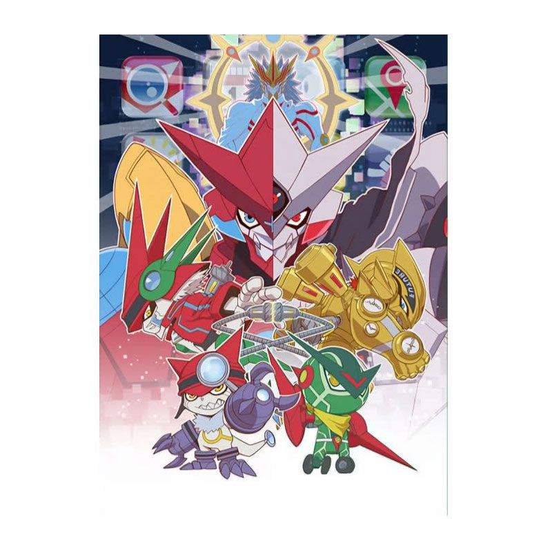 Digimon Card Game: Digimon 5th Anniversary Card Sleeves 2025 (Appmon)