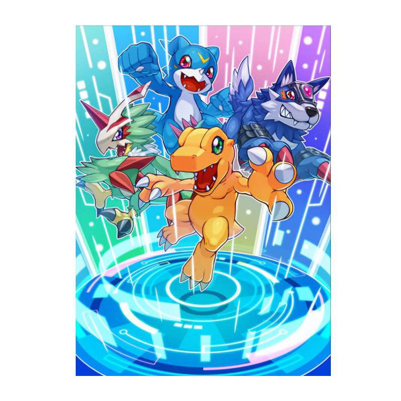 Digimon Card Game: Digimon 5th Anniversary Card Sleeves 2025 (Signs of Digivolution)