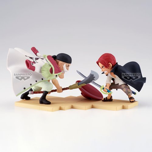 One Piece Edward Newgate vs. Shanks WCF Log Stories Mini Figure