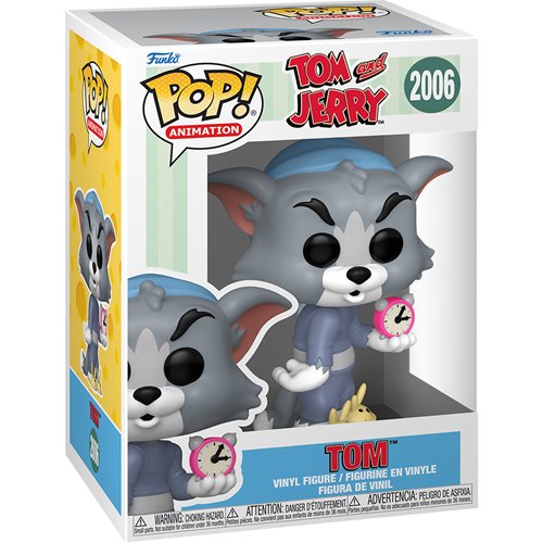 (Coming Soon) Tom and Jerry Tom with Clock Funko Pop! Vinyl Figure #2006