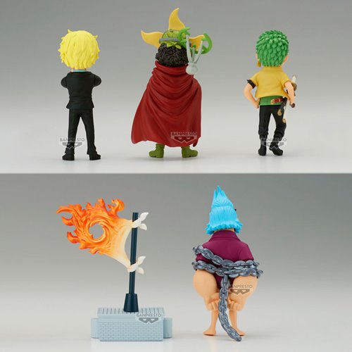 (Preorder May 2025) One Piece Enies Lobby 2 WCF Mini-Figure Set of 5