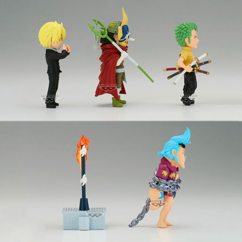 (Preorder May 2025) One Piece Enies Lobby 2 WCF Mini-Figure Set of 5