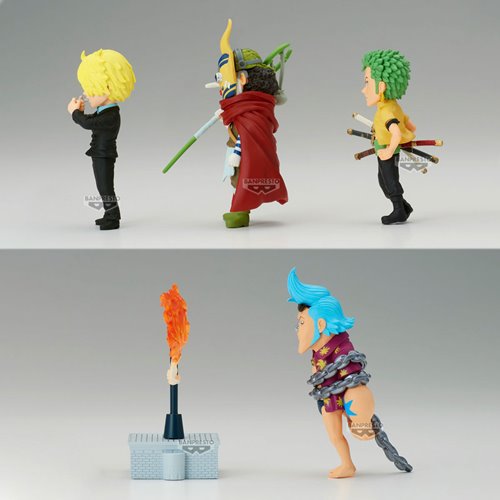 (Preorder May 2025) One Piece Enies Lobby 2 WCF Mini-Figure Set of 5
