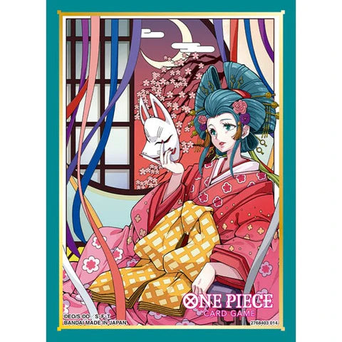 One Piece Card Game: Official Sleeves Set 10 (Kozuki Hiyori)