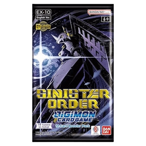 Digimon Card Game: Sinister Order Booster Pack (EX-10)