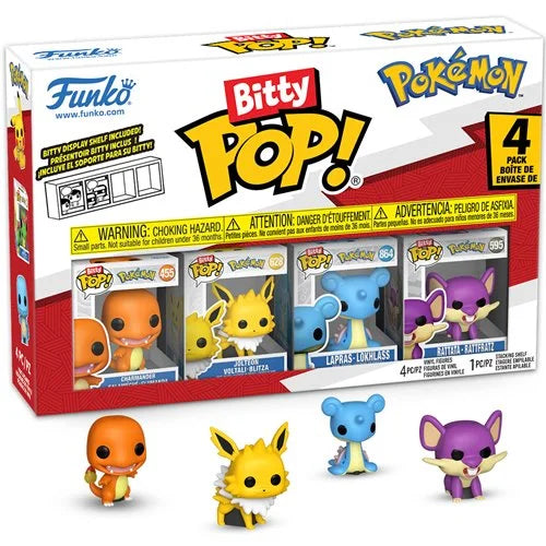 Pokemon (Charmander) 4-Pack Funko Bitty Pop! Figures