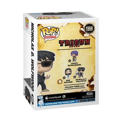 Trigun Nicholas D. Wolfwood with Punisher Funko Pop! Vinyl Figure #1559