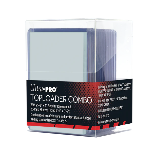 Ultra PRO - Toploader Combo (25 CT)