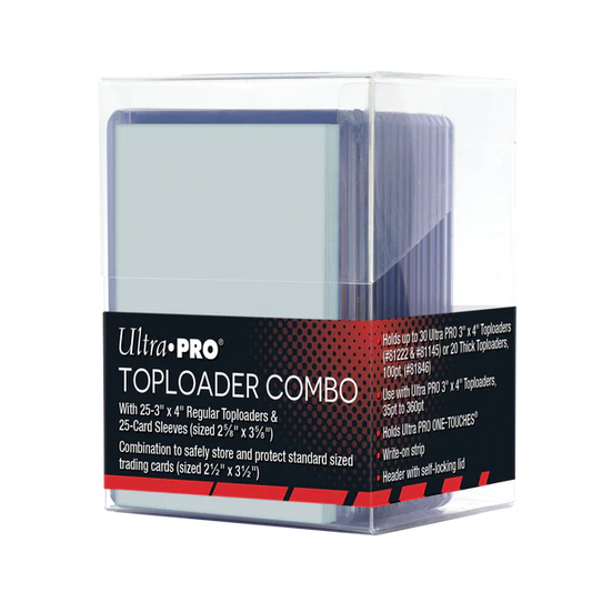 Ultra PRO - Toploader Combo (25 CT)