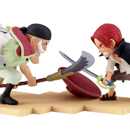 One Piece Edward Newgate vs. Shanks WCF Log Stories Mini Figure