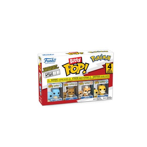 Pokemon (Squirtle) 4-Pack Funko Bitty Pop! Figures