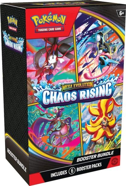 (Preorder 5/22) Pokemon: Mega Evolution - Chaos Rising Booster Bundle