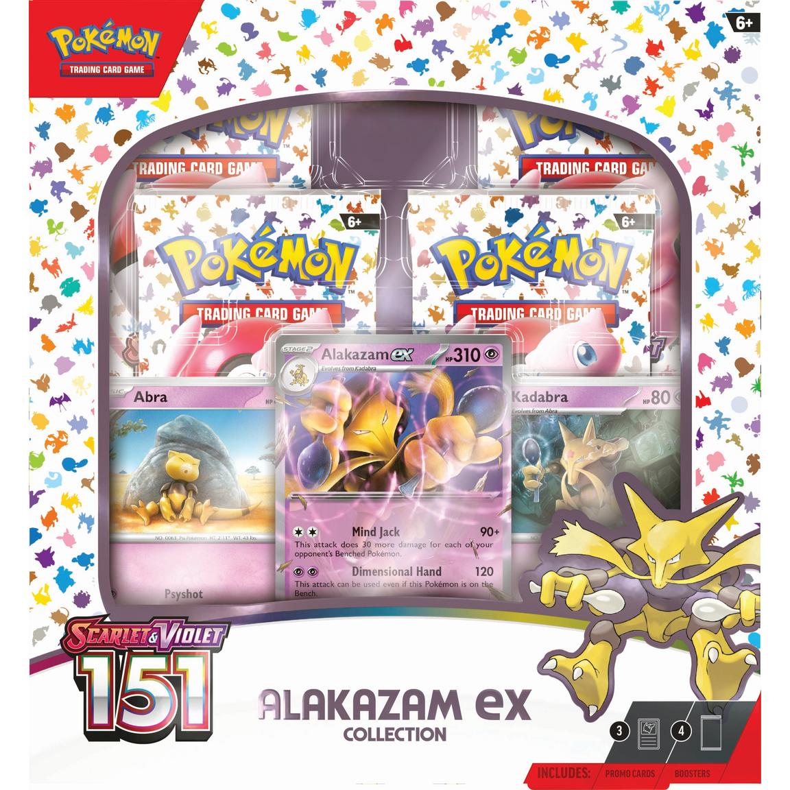 Pokemon TCG: Scarlet & Violet - 151 Alakazam ex Collection