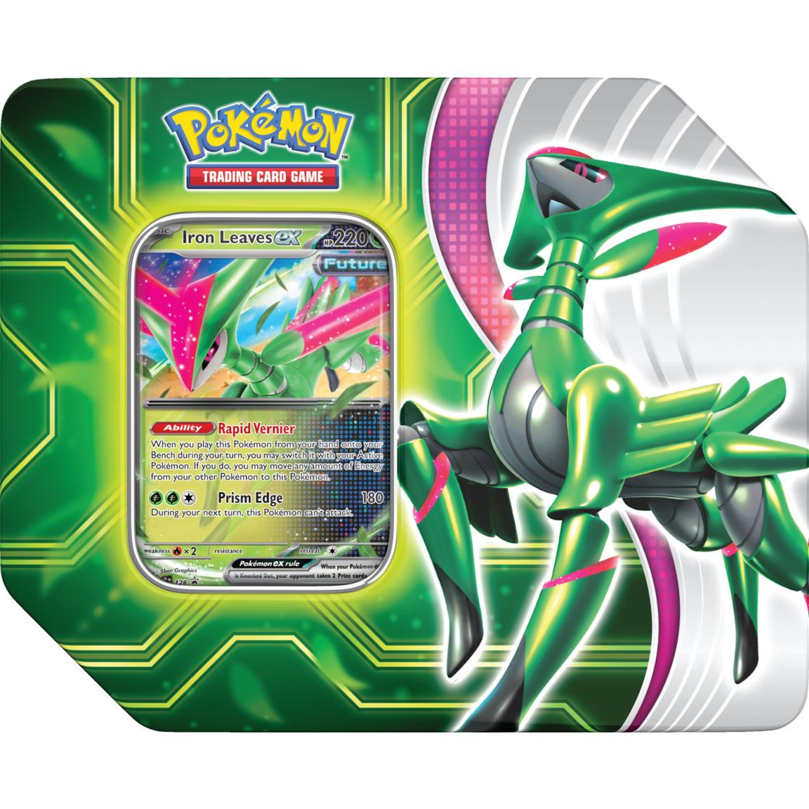 (Coming Soon) Pokemon TCG: Paradox Clash Tin (Iron Leaves ex)