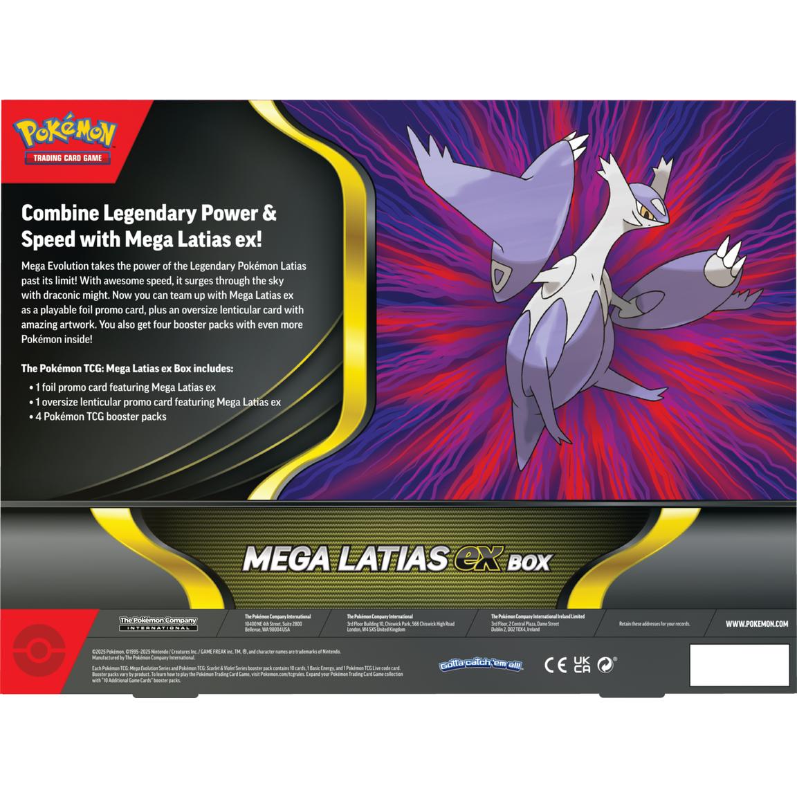 (Coming 11/14) Pokemon TCG: Mega Latias ex Box