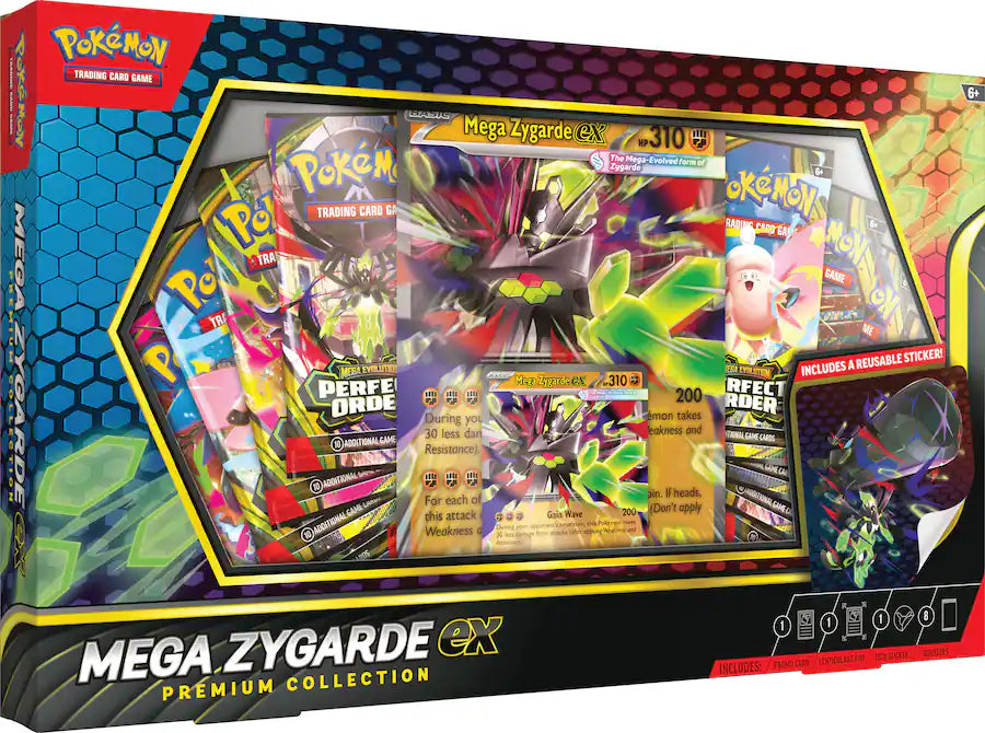 (Preorder 5/22) Pokemon TCG: Mega Zygarde ex Premium Collection