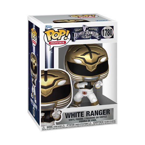 (Coming Soon) Mighty Morphin Power Rangers: The Movie White Ranger Funko Pop! Vinyl Figure #1780