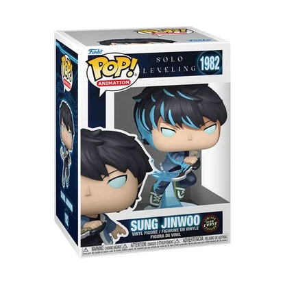 Solo Leveling Sung Jinwoo (Chase GITD Edition) Funko Pop! Vinyl Figure #1982 (BOX DAMAGED)