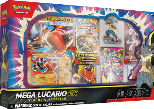 (Coming 11/14) Pokemon TCG: Mega Lucario ex Figure Collection