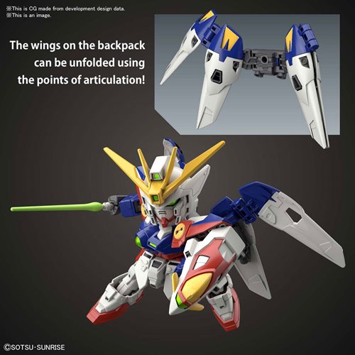 Gundam Wing 18 Wing Gundam Zero SD-EX Standard Model Kit