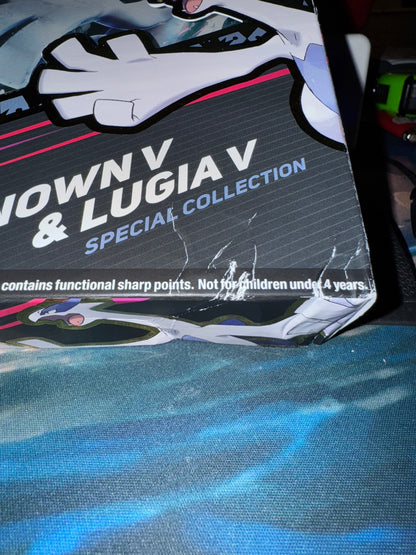 Pokemon TCG: Crown Zenith Special Collection [Unown V & Lugia V] Damaged Box!
