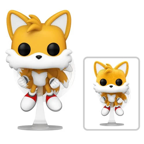 Sonic The Hedgehog Tails Flying Flocked (chase Edition) Funko Pop 