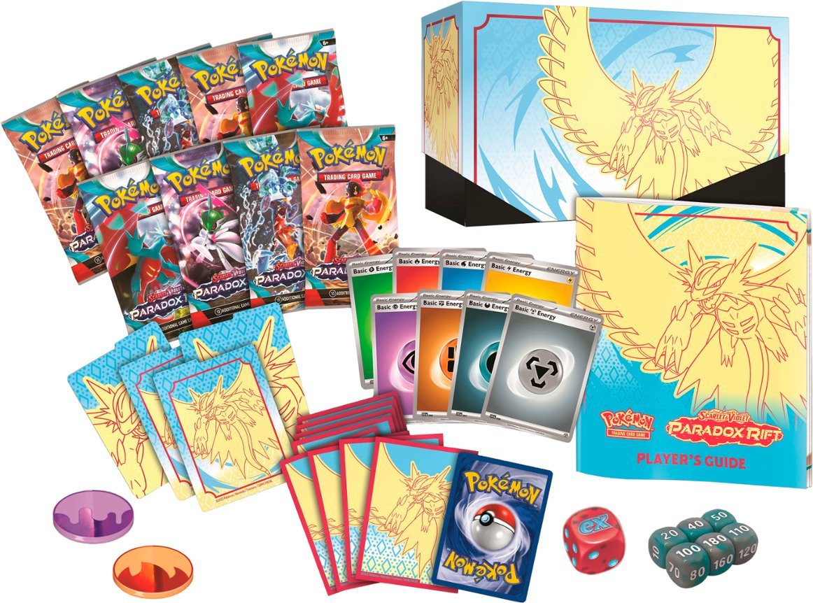 Pokemon TCG: Scarlet & Violet - Paradox Rift Elite Trainer Box [Roaring Moon]