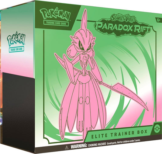 Pokemon TCG: Scarlet & Violet - Paradox Rift Elite Trainer Box [Iron Valiant]