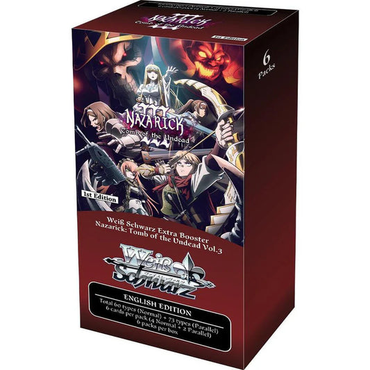 (Coming Soon) Weiss Schwarz: Nazarick: Tomb of the Undead Vol.3 Extra Booster Box