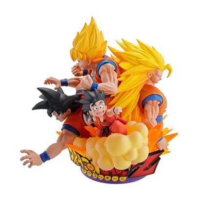 Dragon Ball Z DX Dracap Re:Birth 01 Goku Petitrama Statue