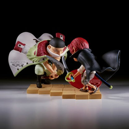 One Piece Edward Newgate vs. Shanks WCF Log Stories Mini Figure
