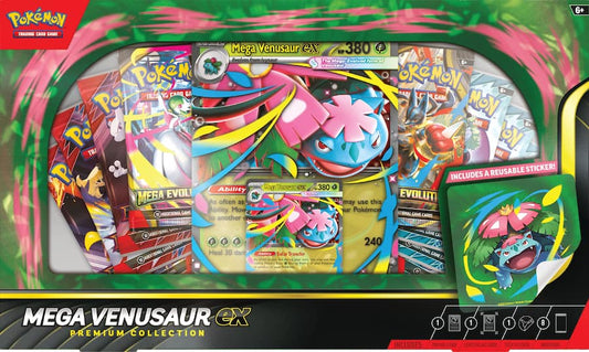 (Preorder 12/5) Pokemon TCG: PKM: Mega Venusaur ex Premium Collection