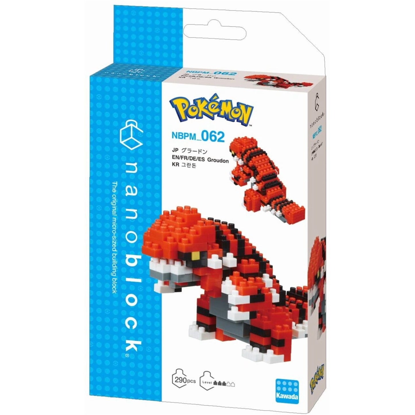 Nanoblock: Pokemon: Groudon