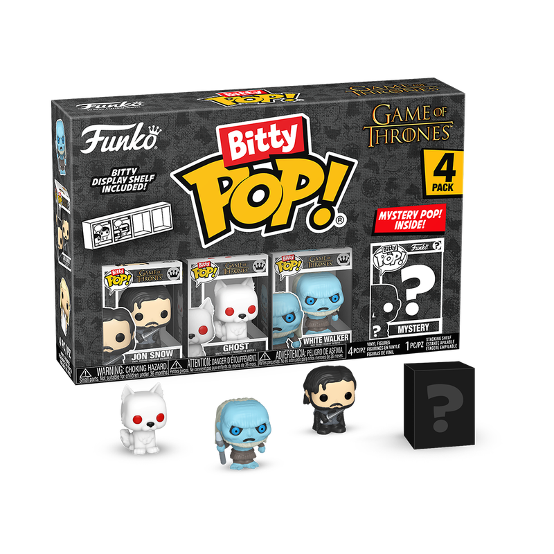 (Coming Soon) Game of Thrones (Jon Snow) 4-Pack Funko Bitty Pop! Figures Series-1